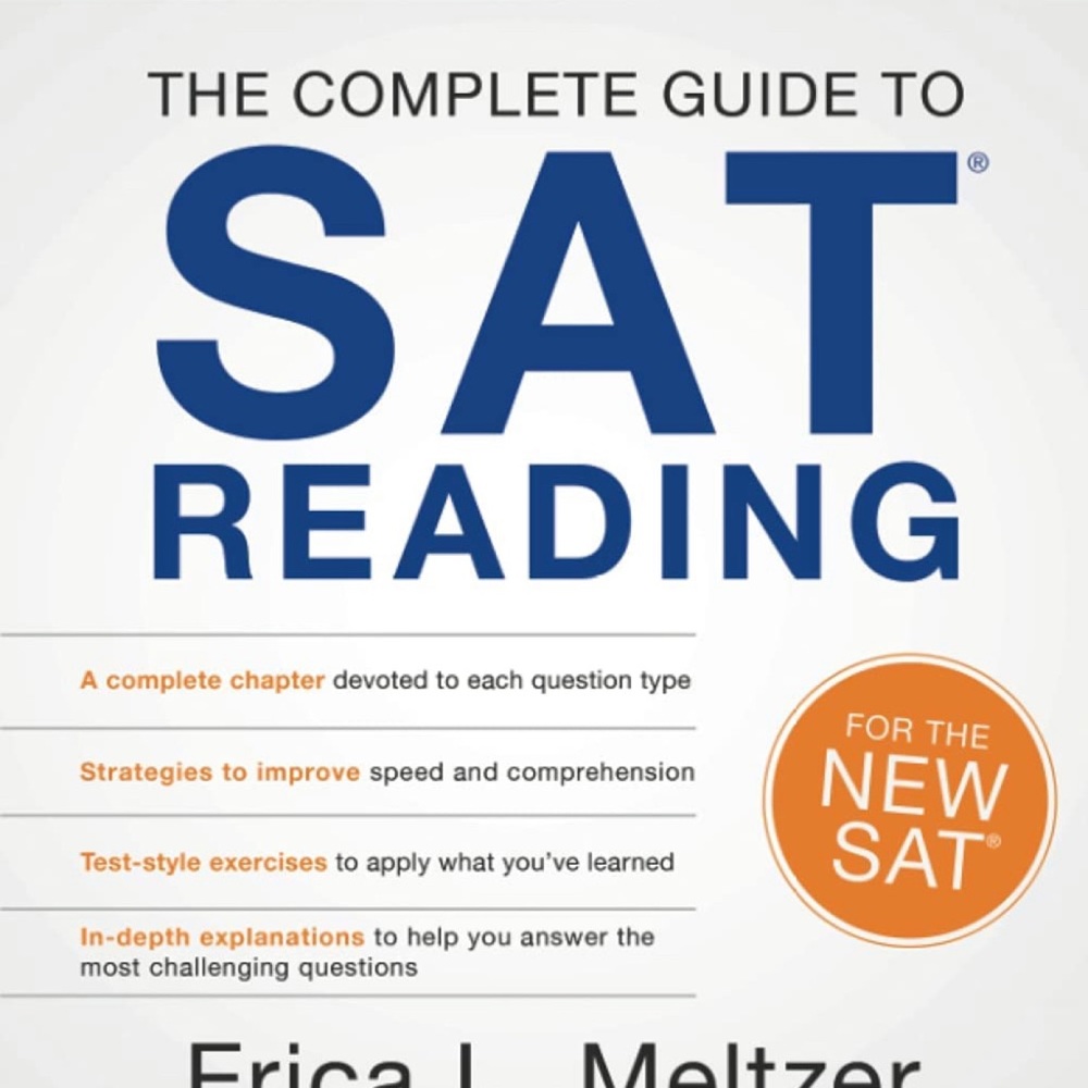 The Complete Guide to SAT Reading Book